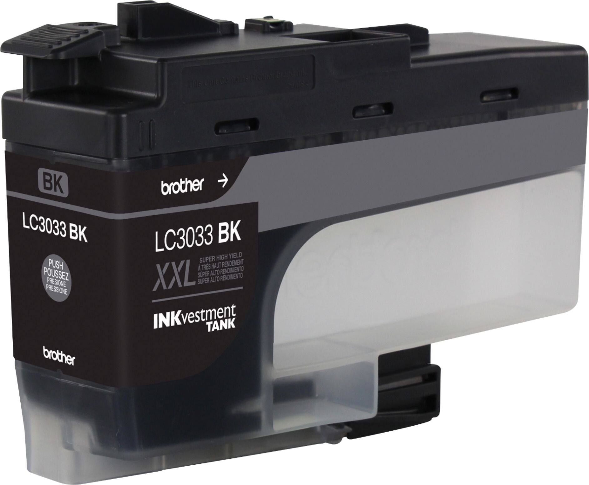 Alt View 11. Brother - LC3033BKS XXL Super High-Yield INKvestment Tank Ink Cartridge - Black.