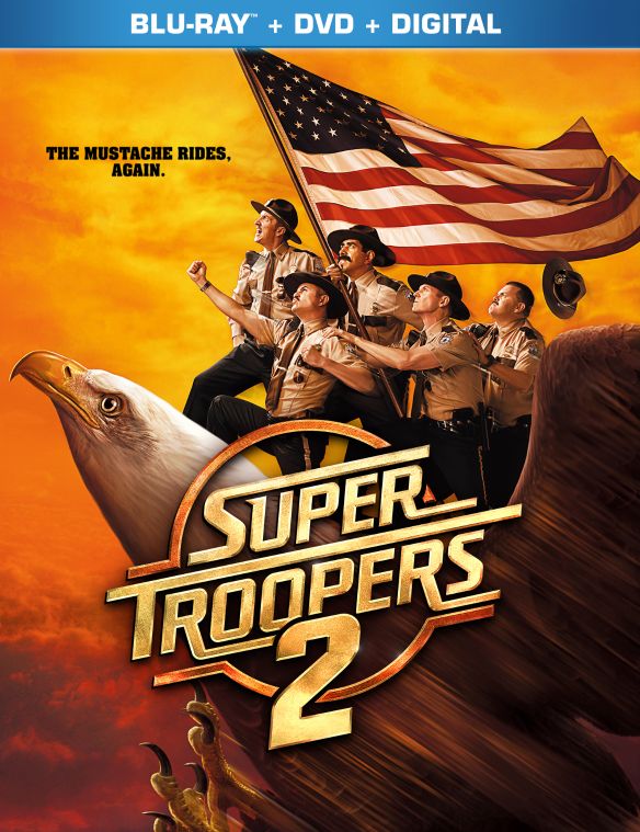  Super Troopers 2 [Includes Digital Copy] [Blu-ray/DVD] [2018]