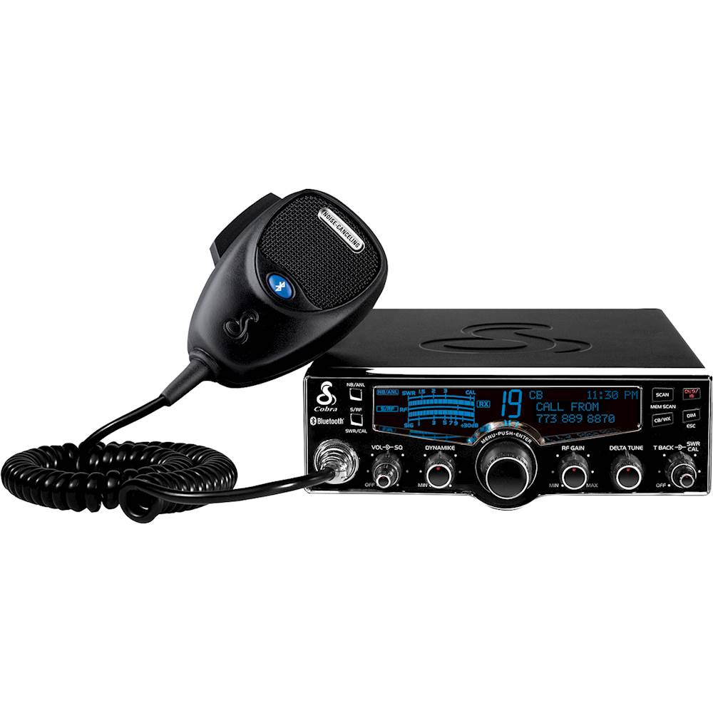 Angle View: Cobra Electronics 29 LX BT Classic CB Radio with Bluetooth