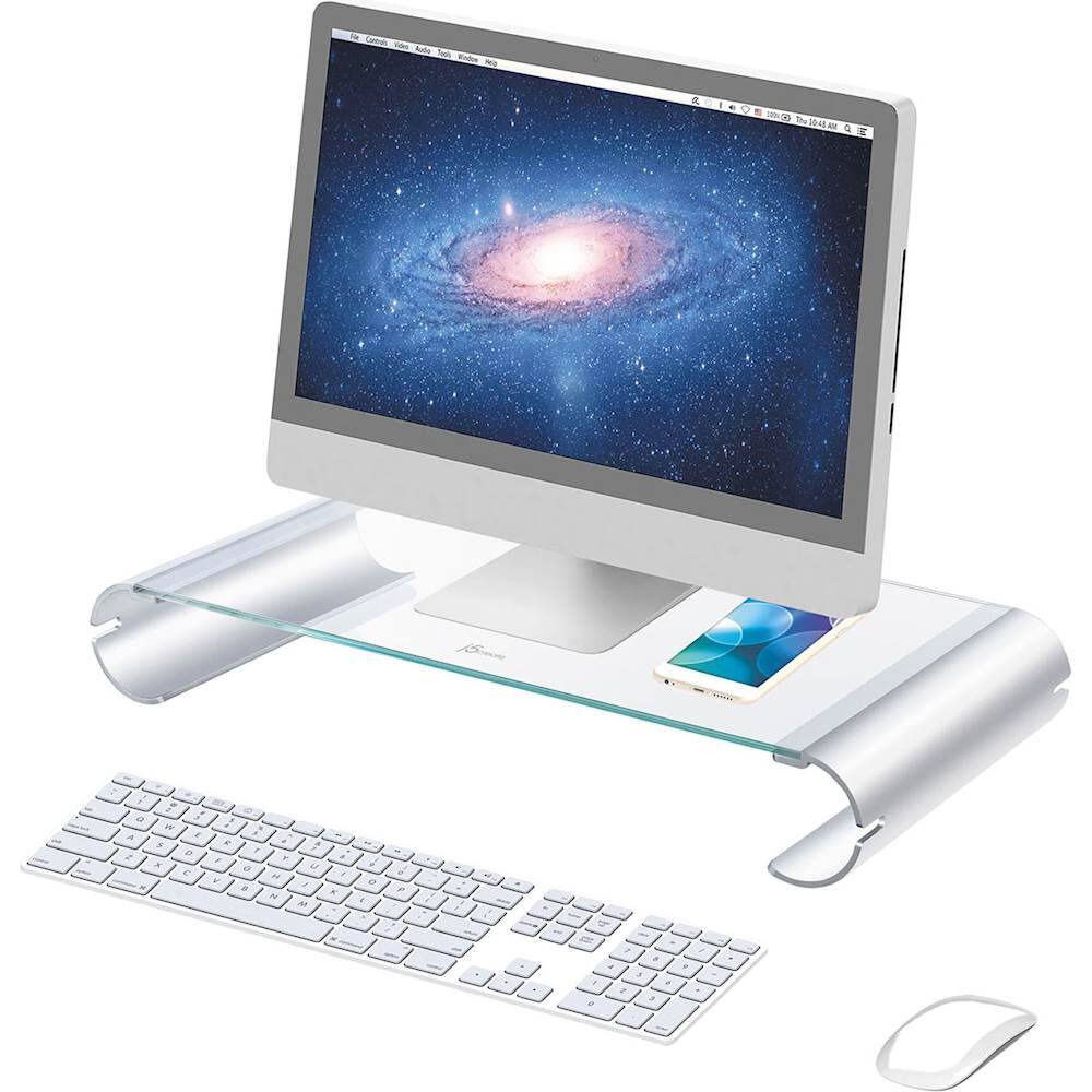 Best Buy j5create Monitor Stand Silver JUT125
