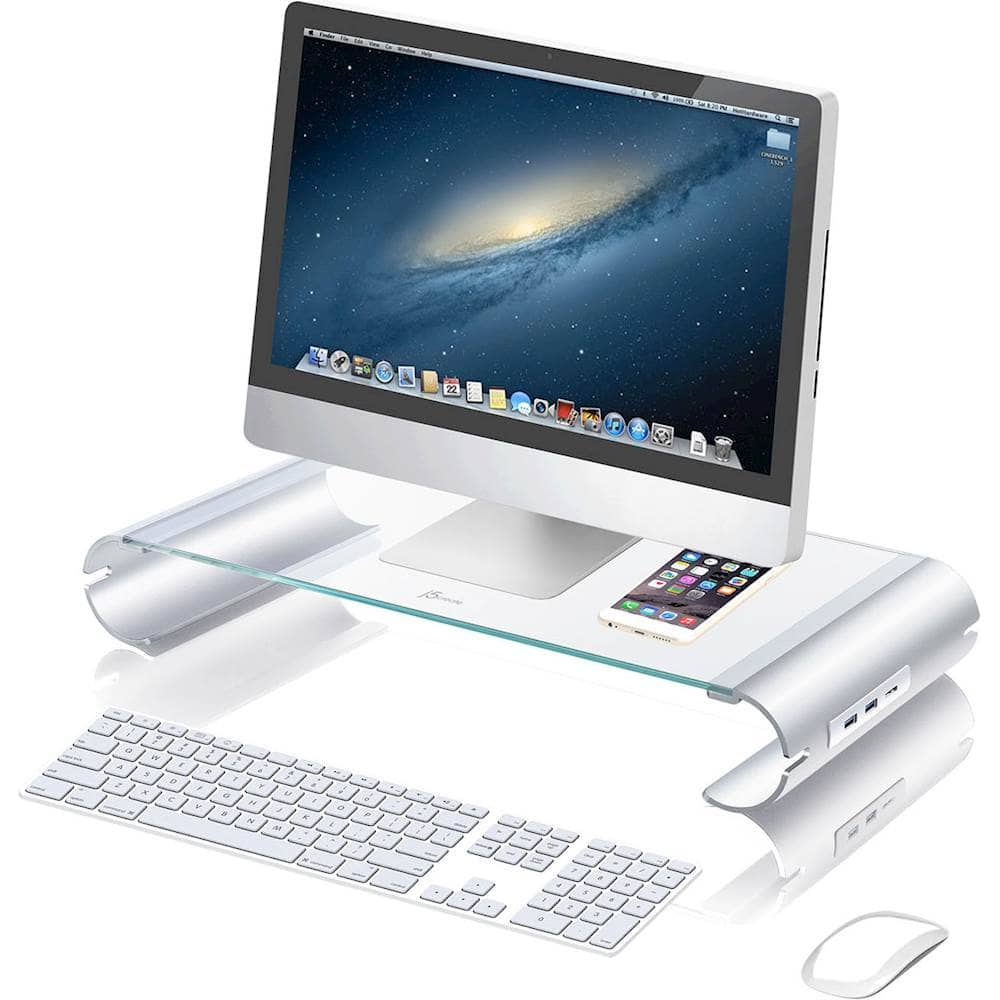 best-buy-j5create-monitor-stand-with-3-port-usb-3-0-hub-silver-jut325