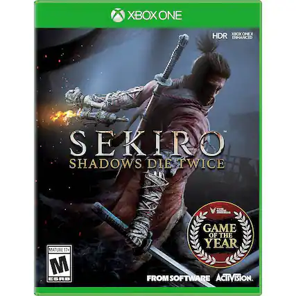 Front. Activision - Sekiro: Shadows Die Twice. - M (Mature 17+)