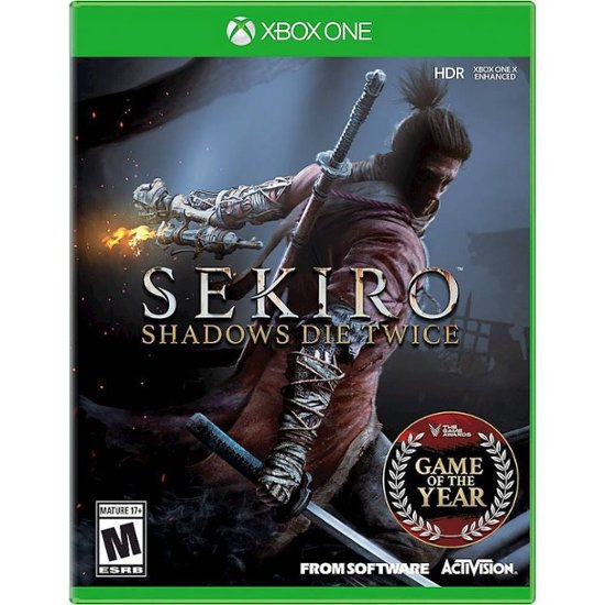 Front Zoom. Sekiro: Shadows Die Twice Standard Edition - Xbox One.