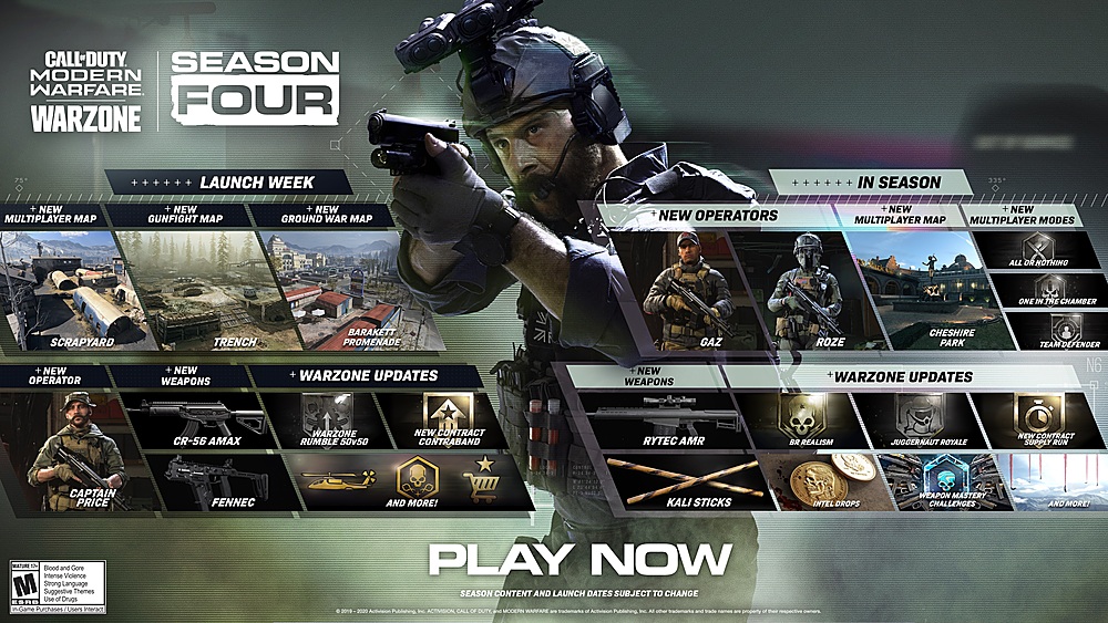 dek operatie Kreet Call of Duty: Modern Warfare Standard Edition Xbox One 88436 - Best Buy