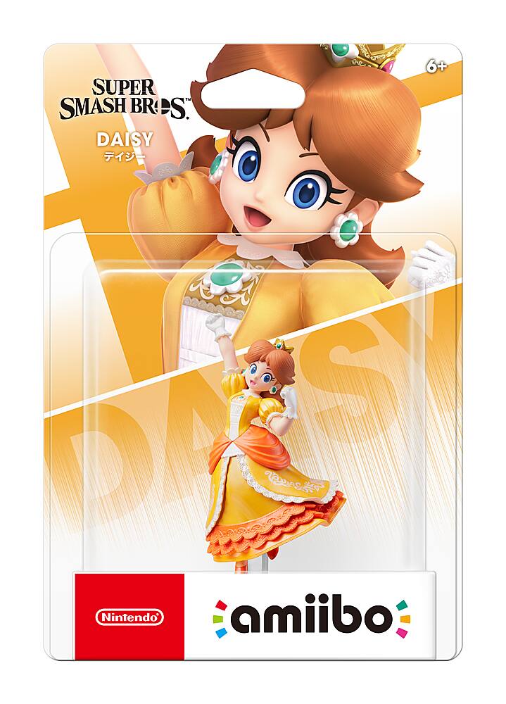 Front. Nintendo - amiibo - Super Smash Bros - Daisy - Yellow.