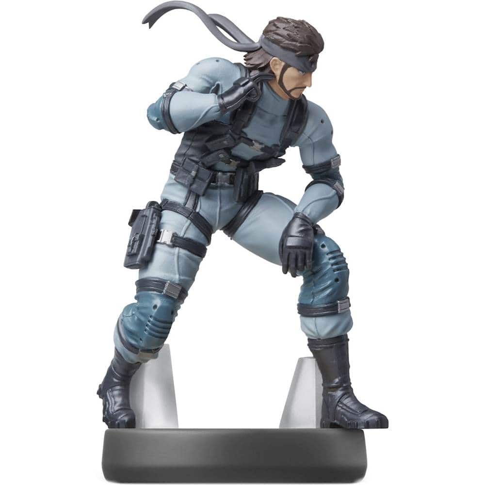 Front. Nintendo - amiibo Figure (Snake - Super Smash Bros. Series).