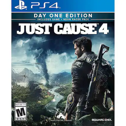 Front. Square Enix - Just Cause 4. - M (Mature 17+)