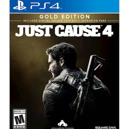 Front. Square Enix - Just Cause 4: Gold Edition. - M (Mature 17+)