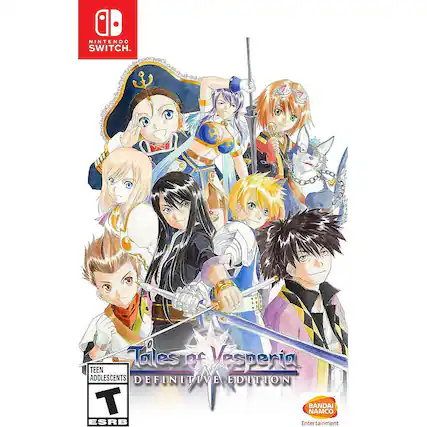 Front. BANDAI NAMCO Entertainment - Tales of Vesperia. - T (Teen 13+)