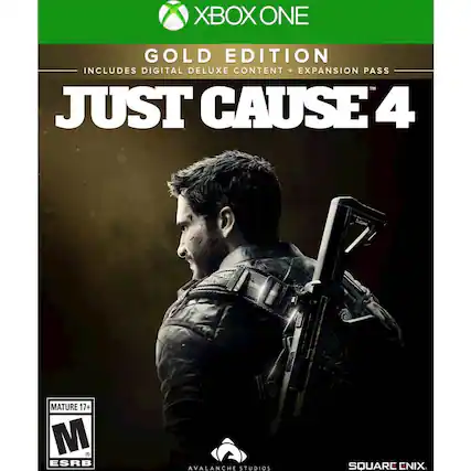 Front. Square Enix - Just Cause 4: Gold Edition. - M (Mature 17+)