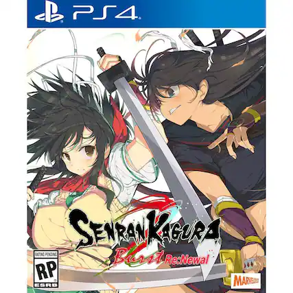 Front. XSEED Games - Senran Kagura Burst Re:Newal At the Seams Edition. - M (Mature 17+)