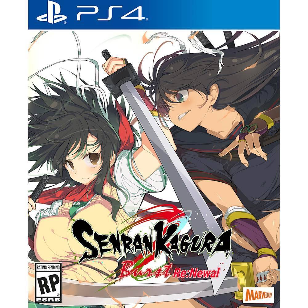 Front. XSEED Games - Senran Kagura Burst Re:Newal At the Seams Edition. - M (Mature 17+)