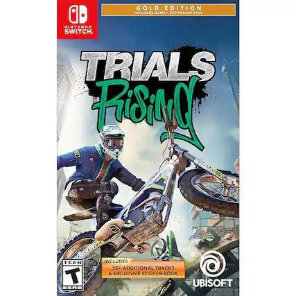 Front. Ubisoft - Trials Rising. - T (Teen 13+)
