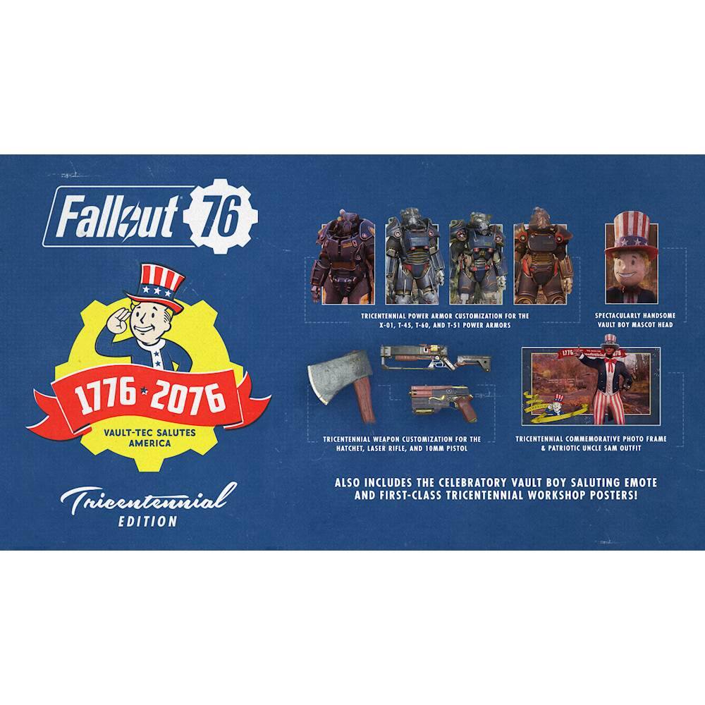 Alt View 11. Bethesda - Fallout 76 Tricentennial Edition.