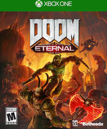 Front. Bethesda - DOOM Eternal. - M (Mature 17+)