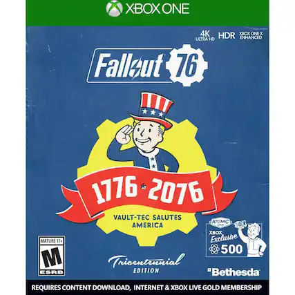 Front. Bethesda - Fallout 76. - M (Mature 17+)