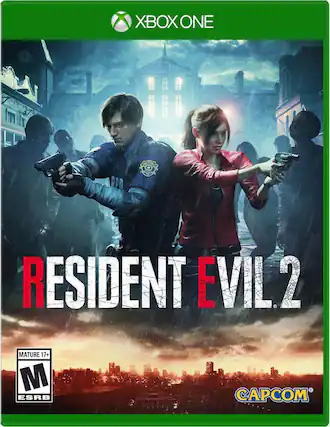 Front. Capcom - Resident Evil 2. - M (Mature 17+)