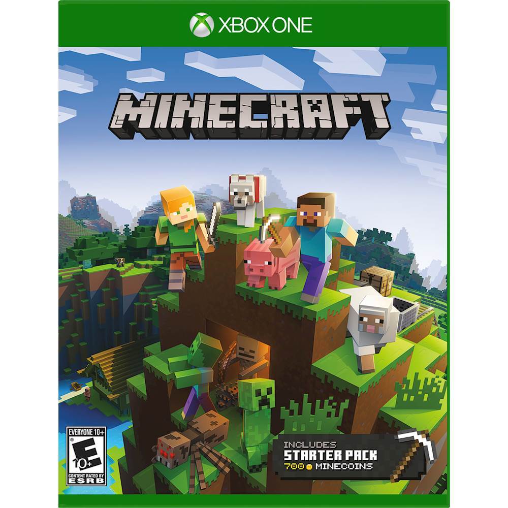 teksten Tentakel Tijdreeksen Minecraft Starter Collection Starter Edition Xbox One 44Z-00106 - Best Buy