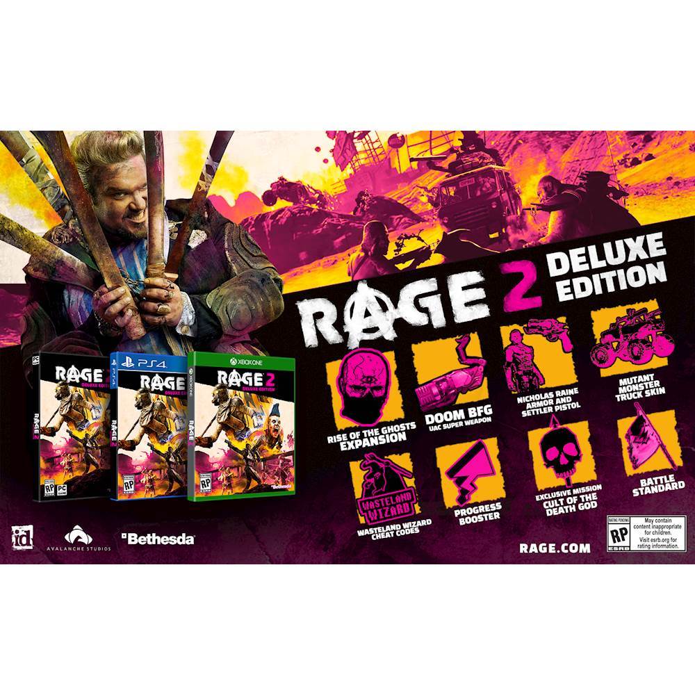 Best Buy: RAGE 2 Deluxe Edition Xbox One RA2CDXX1PENA