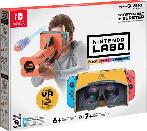 Labo Toy-Con 04: VR Kit - Starter Set + Blaster - Nintendo Switch was $39.99 now $19.99 (50.0% off)