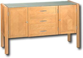 Angle Standard. Studio RTA - Luxe Credenza - Maple.
