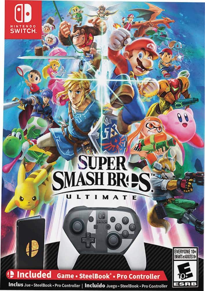 Front. Nintendo - Super Smash Bros. Ultimate Collector's Edition.