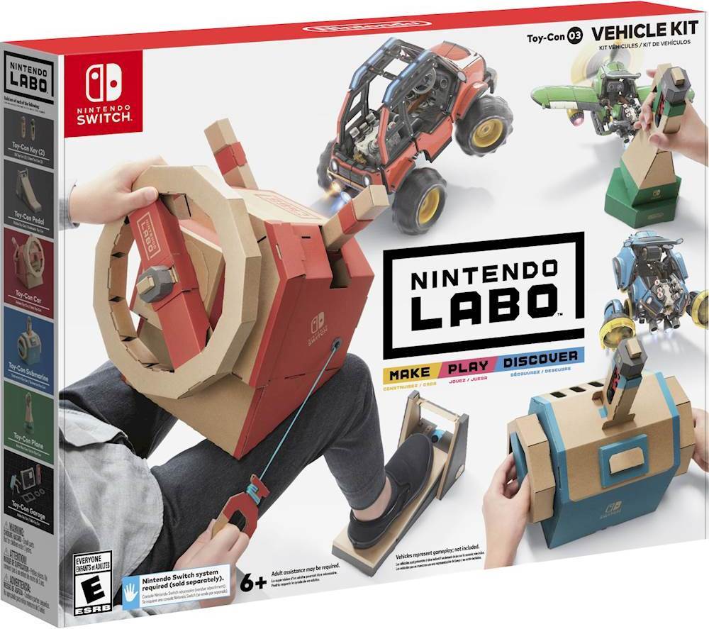 Best Buy: Labo Toy-Con: Vehicle Kit Nintendo Switch HACRADFWA