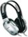 Angle Standard. Philips - Noise-Canceling Folding Headphones - Silver/Black.