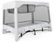 Alt View Zoom 13. 4moms - breeze classic Playard with Removable Bassinet - Light Gray.