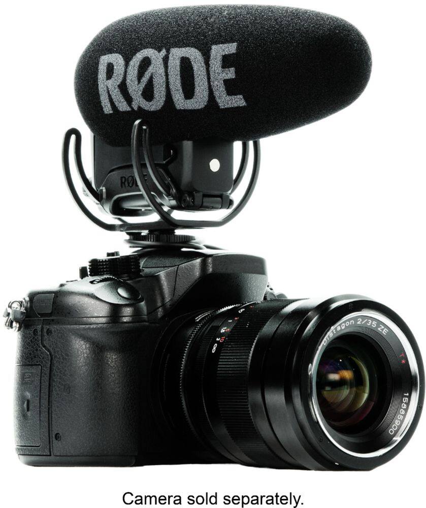 Alt View 11. RØDE - VIDEOMIC PRO+ Premium On-Camera Microphone - Black.