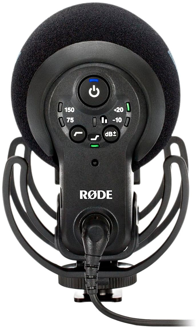 Alt View 14. RØDE - VIDEOMIC PRO+ Premium On-Camera Microphone - Black.