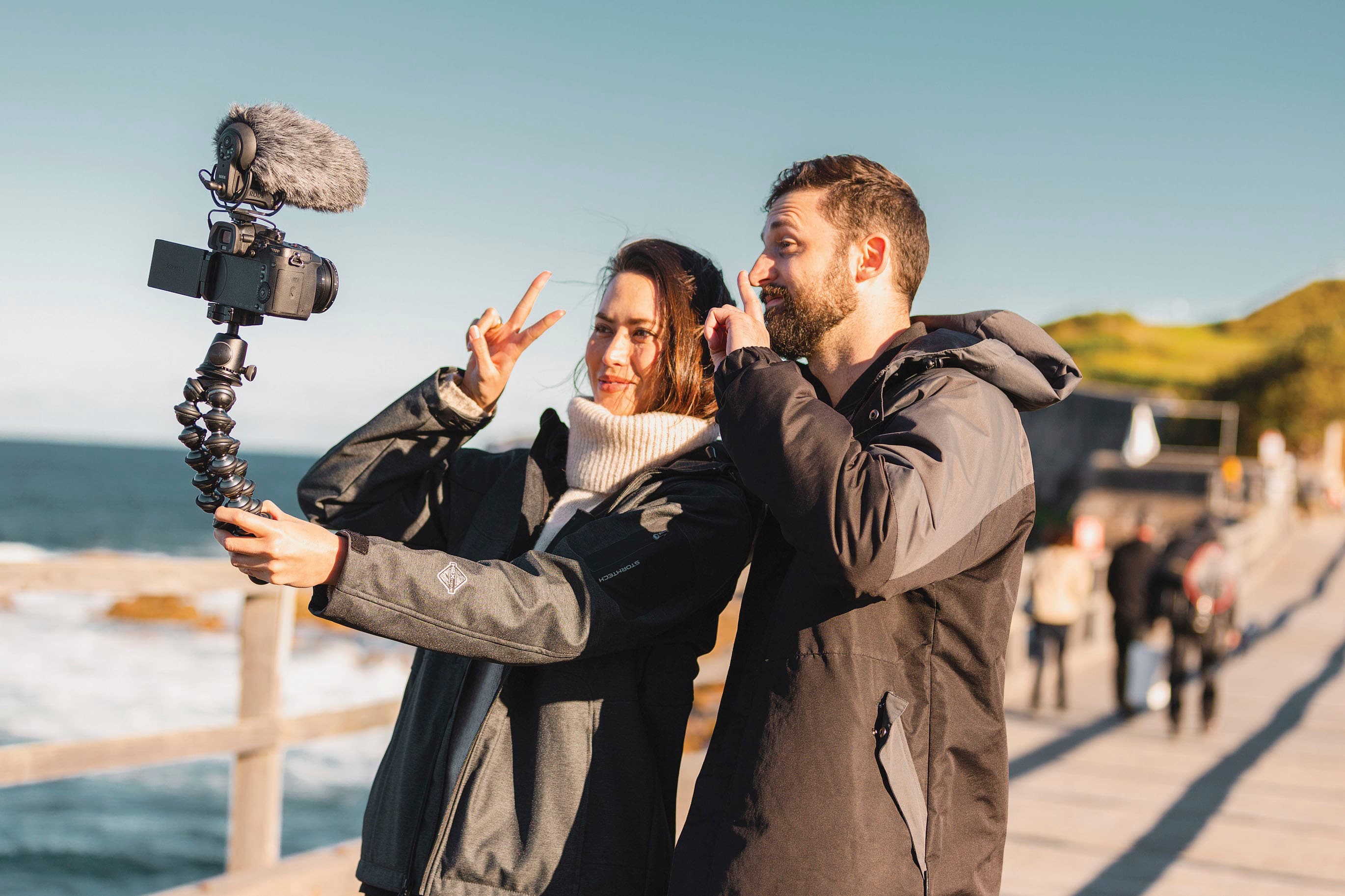 Alt View 23. RØDE - VIDEOMIC PRO+ Premium On-Camera Microphone - Black.