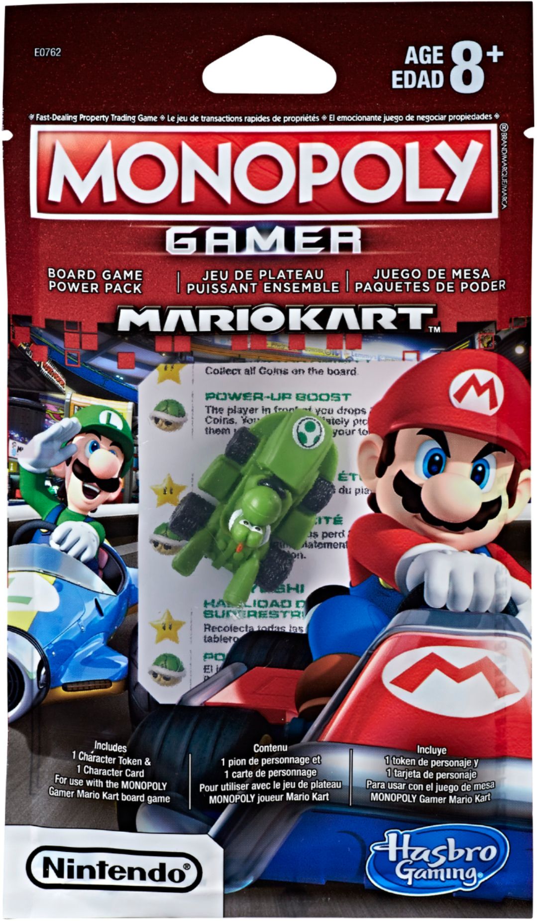 Best Buy: Monopoly Gamer Mario Kart Power Pack Styles May Vary E0762