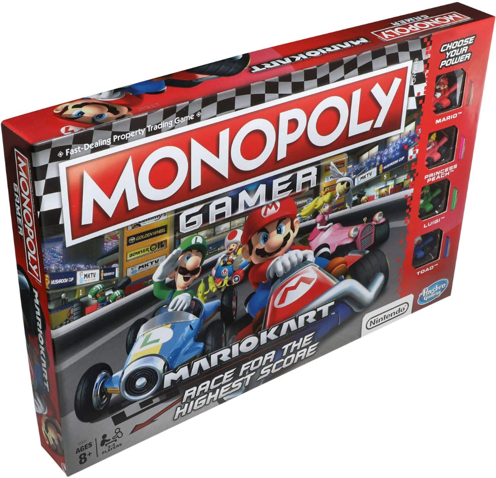 Juego De Mesa Monopoly Gamer Mario Kart Hasbro E1870