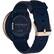 Alt View 13. MyKronoz - ZeRound2 Smartwatch 45mm - Pink Gold with Blue Silicone Band.