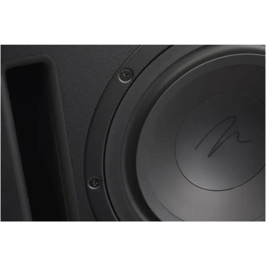 Alt View 14. MartinLogan - Dynamo 600X 10" 240W Ported, Powered Subwoofer, with Sub Control App and Wireless Ready - Satin Black.