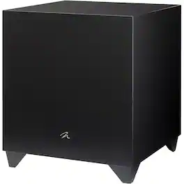 MartinLogan - Dynamo 1600X 15" 1800W Sealed, Powered Subwoofer, with Sub Control App and Wireless Ready - Satin Black