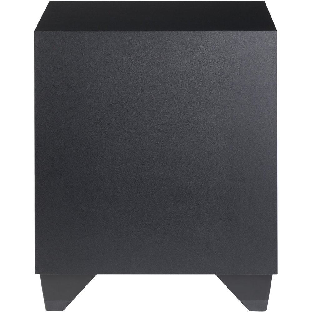 Angle View: SVS - 12" 550W Powered Subwoofer - Gloss Piano Black