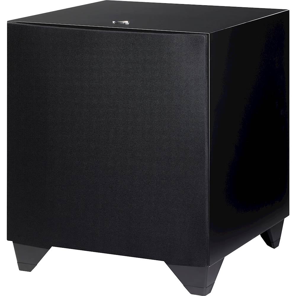 Alt View 12. MartinLogan - Dynamo 1100X 12" 1300W Sealed, Powered Subwoofer, with Sub Control App and Wireless Ready - Satin Black.