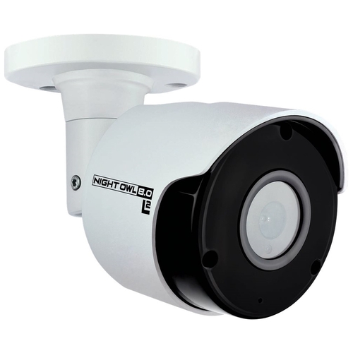 Night Owl - Indoor/Outdoor 4k Wired Network Surveillance Camera - Black/White was $149.99 now $119.99 (20.0% off)