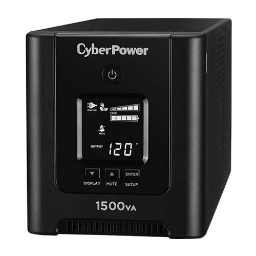 Alt View 11. CyberPower - PFC Sinewave Series 1500VA Battery Back-Up System - Black.