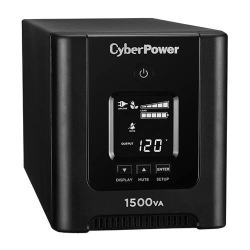 Alt View 12. CyberPower - PFC Sinewave Series 1500VA Battery Back-Up System - Black.