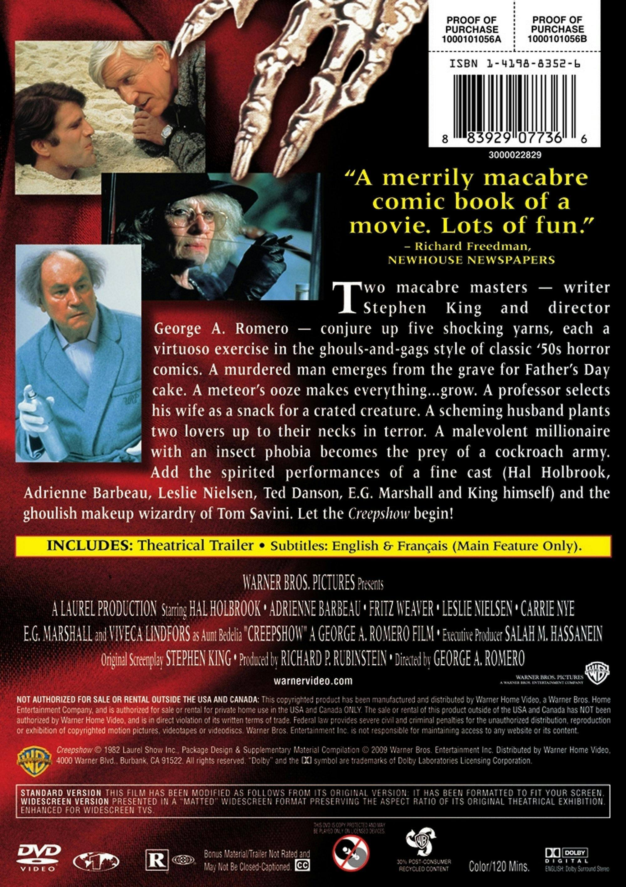 Angle. Creepshow (DVD New Packaging) [DVD].