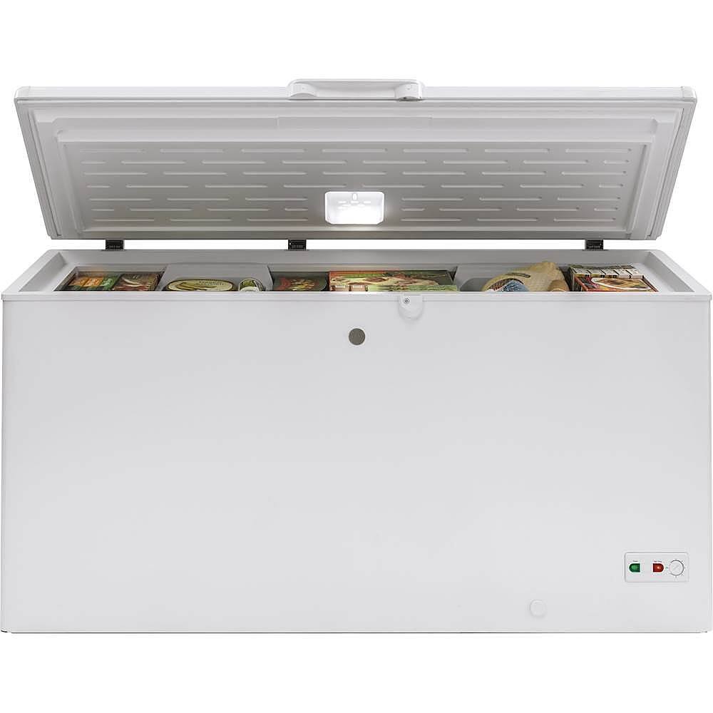 Alt View 11. GE - 15.7 Cu. Ft. Chest Freezer - White.