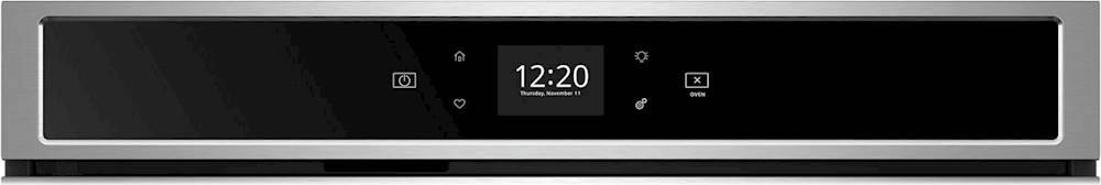 Alt View 11. Whirlpool - 27" Built-In Single Electric Wall Oven - Stainless Steel.