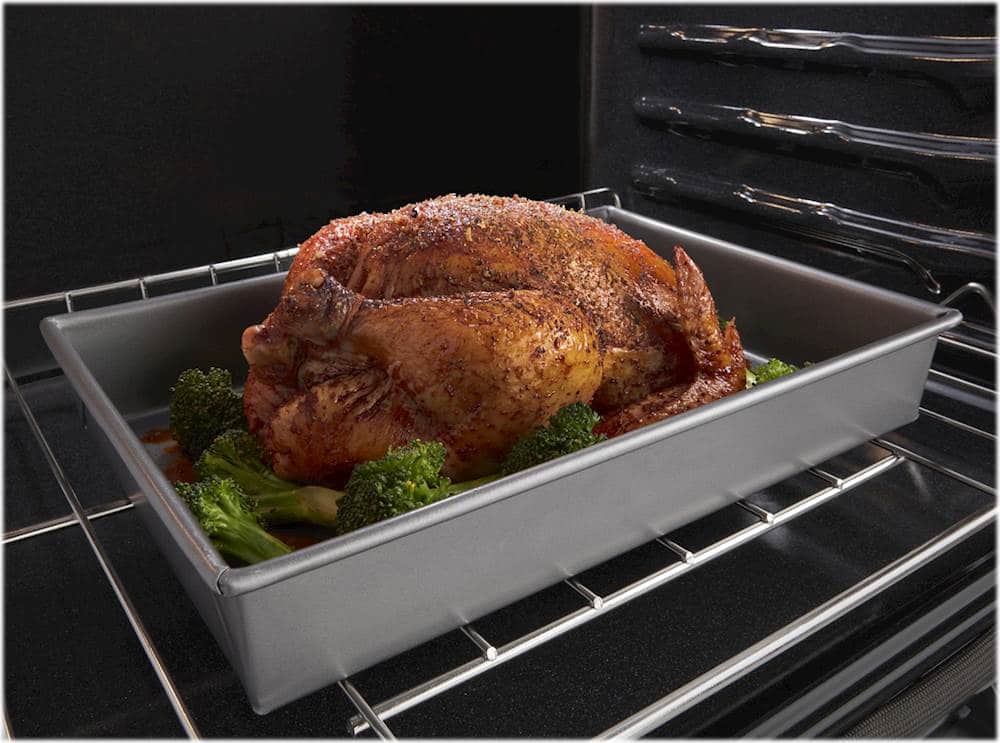 Alt View 14. Whirlpool - 27" Built-In Single Electric Wall Oven - Stainless Steel.