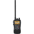 Angle View: Cobra MR HH450 All-Terrain, 6-Watt Handheld Floating VHF & GMRS All-Terrain Radio with NOAA Weather, Black