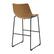 Alt View 13. Walker Edison - Industrial Faux Leather Barstool (Set of 2) - Whiskey Brown.