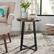 Alt View 11. Walker Edison - Urban Industrial Side Table - Dark Walnut.