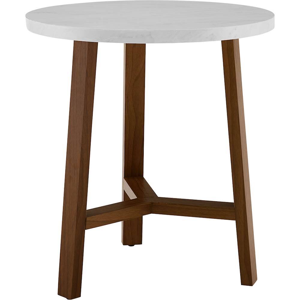 Angle View: Noble House - Marquette Accent Table - Black